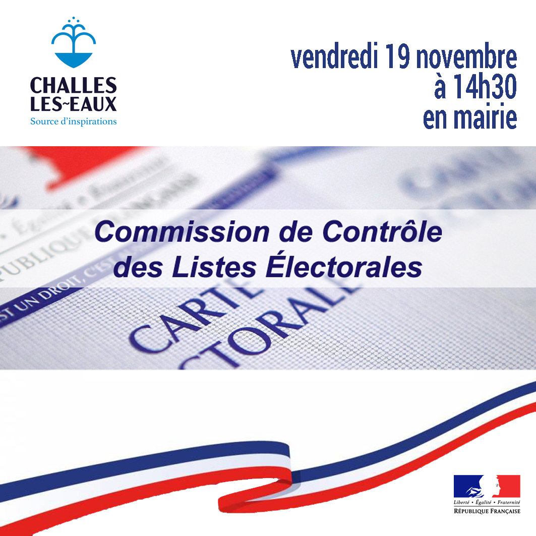 Contrôle des listes électorales